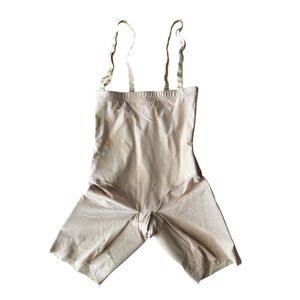 Honeylove Large Nude Shapewear Shorts High Waisted Sculptwear Tan